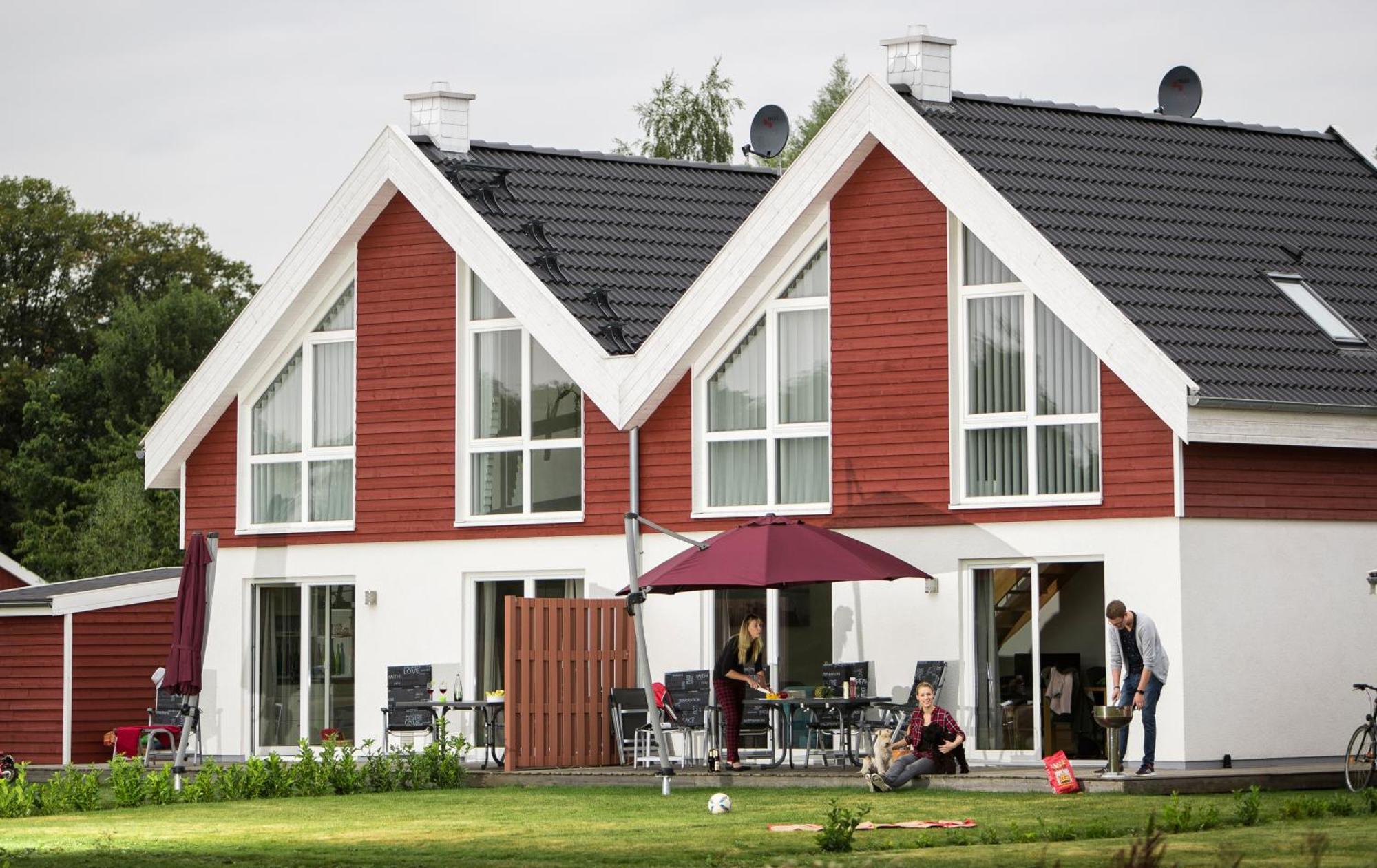 Ferienhaus Nordhorn - Haus Am See Luaran gambar